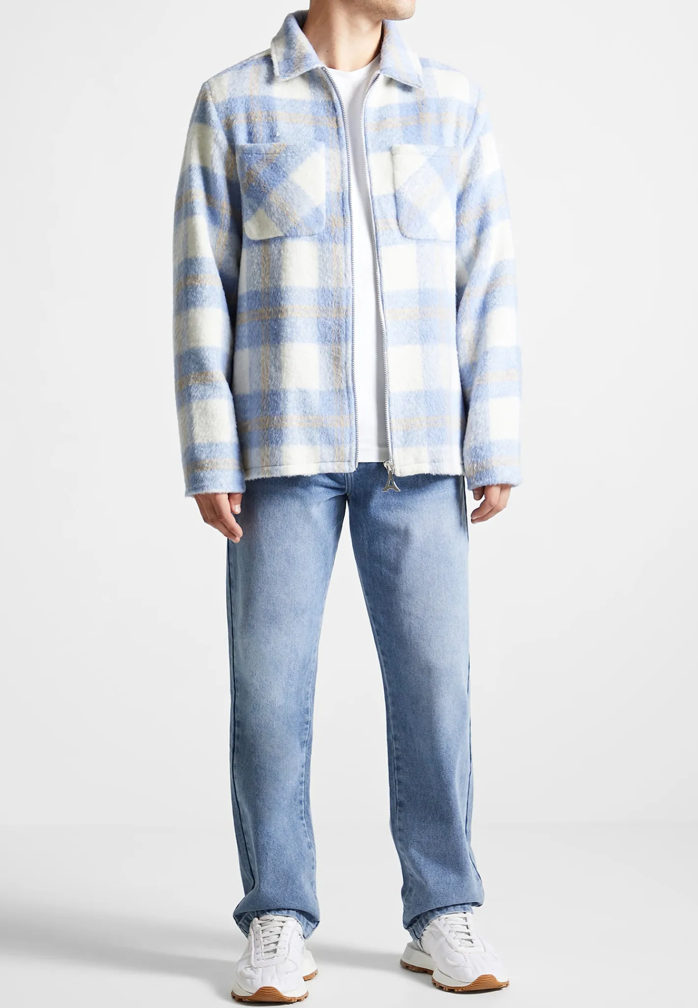Checked Wool Shacket -^Manière De Voir Online