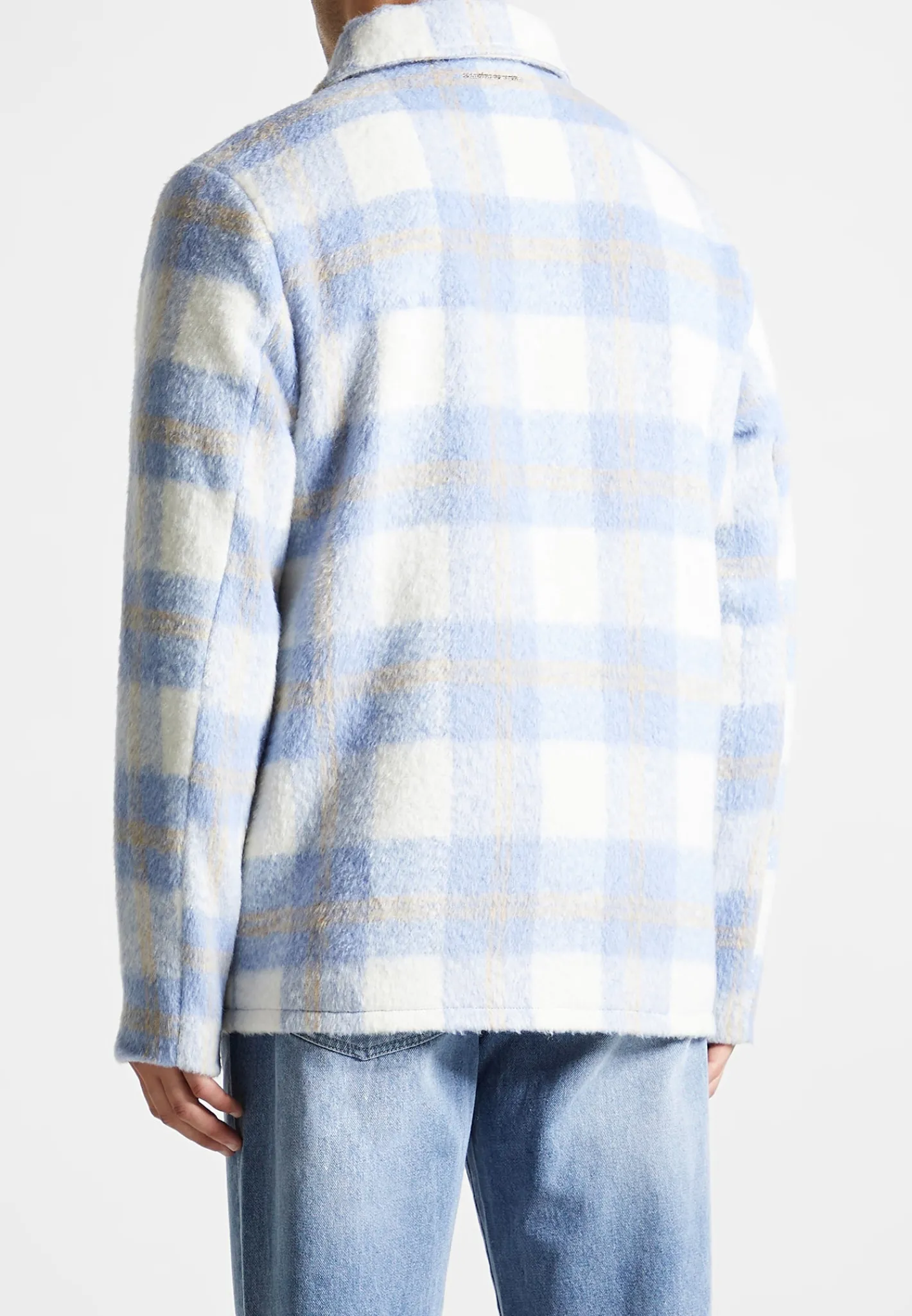 Checked Wool Shacket -^Manière De Voir Online