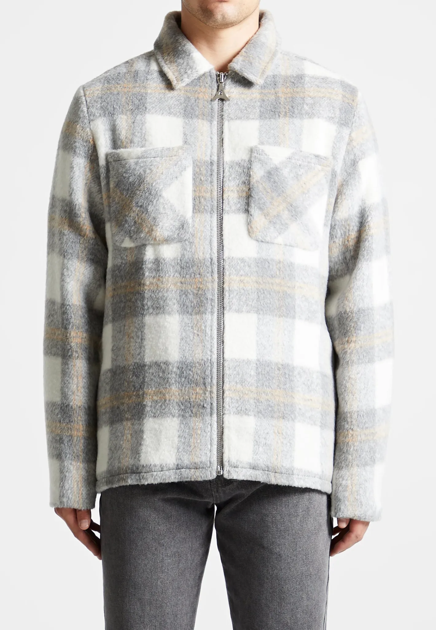 Checked Wool Shacket -^Manière De Voir Best