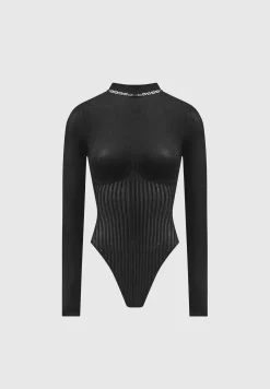 Contour Knit Bodysuit with Chain -^Manière De Voir Outlet