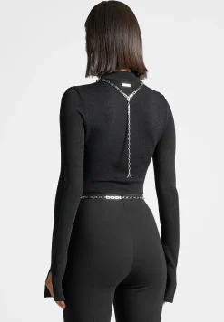 Contour Knit Bodysuit with Chain -^Manière De Voir Outlet