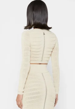 Contour Knit Long Sleeve Top -^Manière De Voir Sale