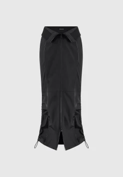 Contour Nylon Midaxi Skirt -^Manière De Voir Outlet