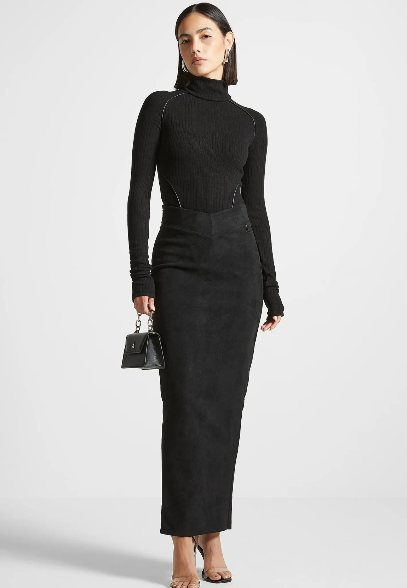 Contour Piping Rib Bodysuit -^Manière De Voir Clearance
