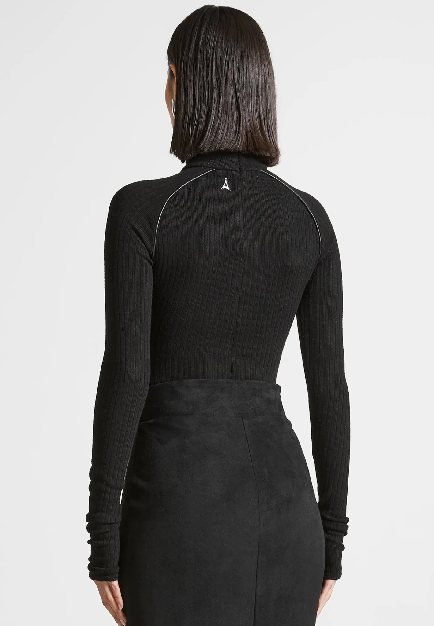 Contour Piping Rib Bodysuit -^Manière De Voir Clearance
