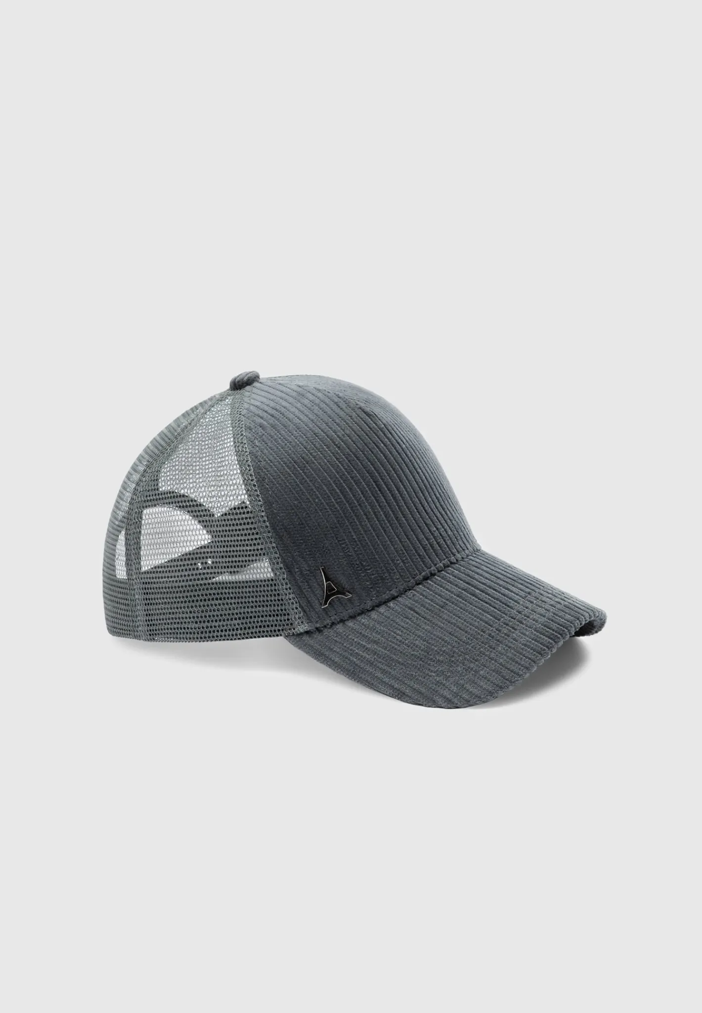 Corduroy Trucker Cap - Steel^Manière De Voir Sale