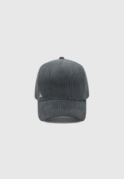 Corduroy Trucker Cap - Steel^Manière De Voir Sale