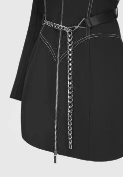 Corset Blazer Dress with Chain -^Manière De Voir Discount