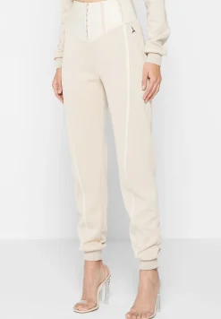Corset Joggers with Vegan Leather -^Manière De Voir New
