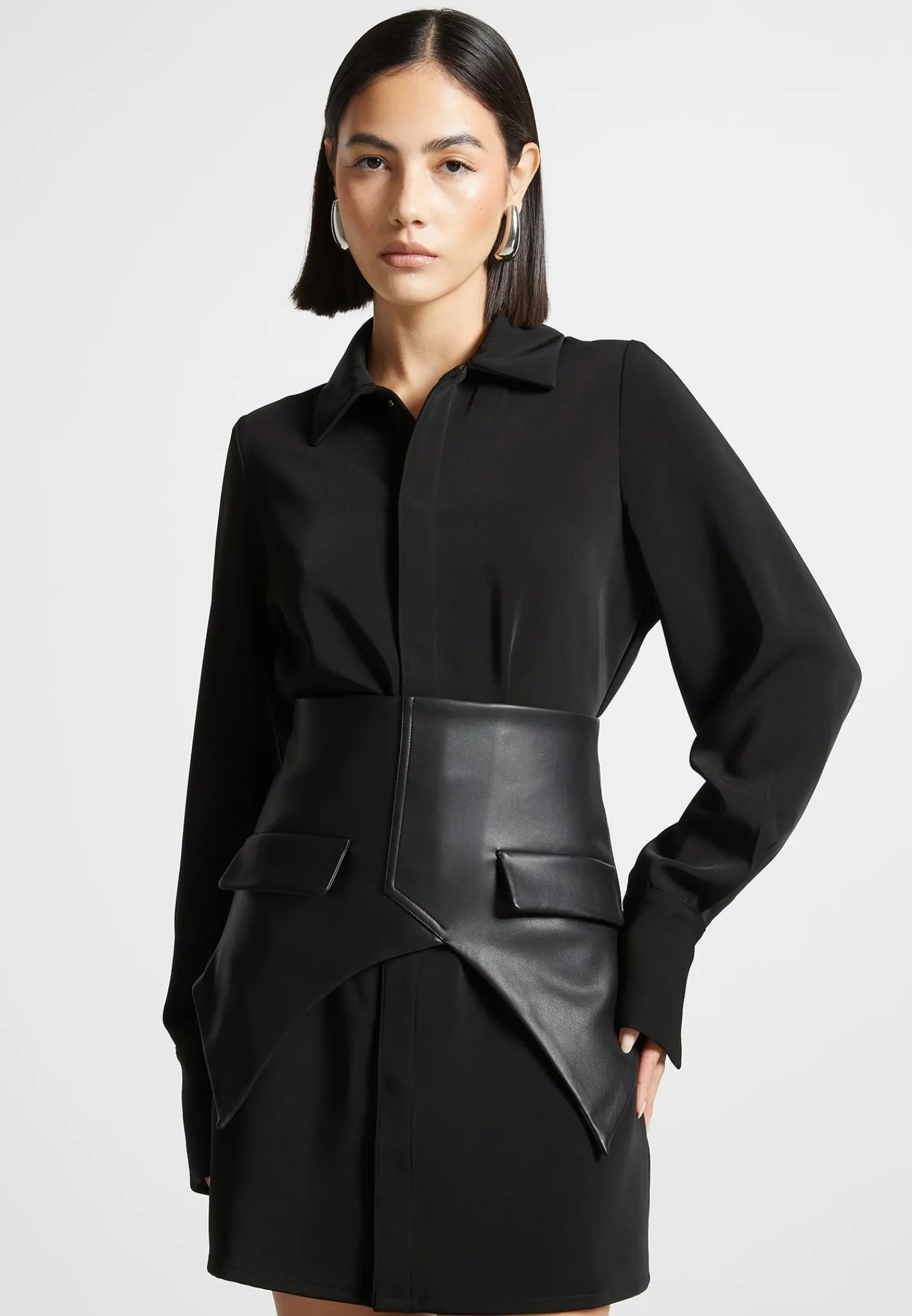 Corset Shirt Dress -^Manière De Voir Sale