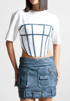 Corset T Shirt -^Manière De Voir Sale