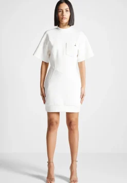 Corset T-Shirt Dress - Off White^Manière De Voir Hot