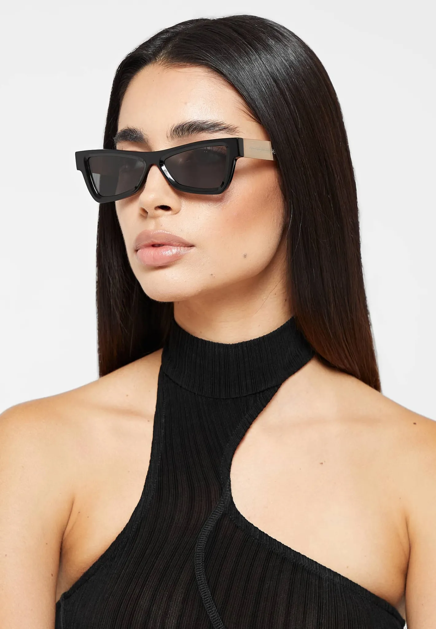 Corsica Sunglasses - Gloss Black^Manière De Voir Fashion