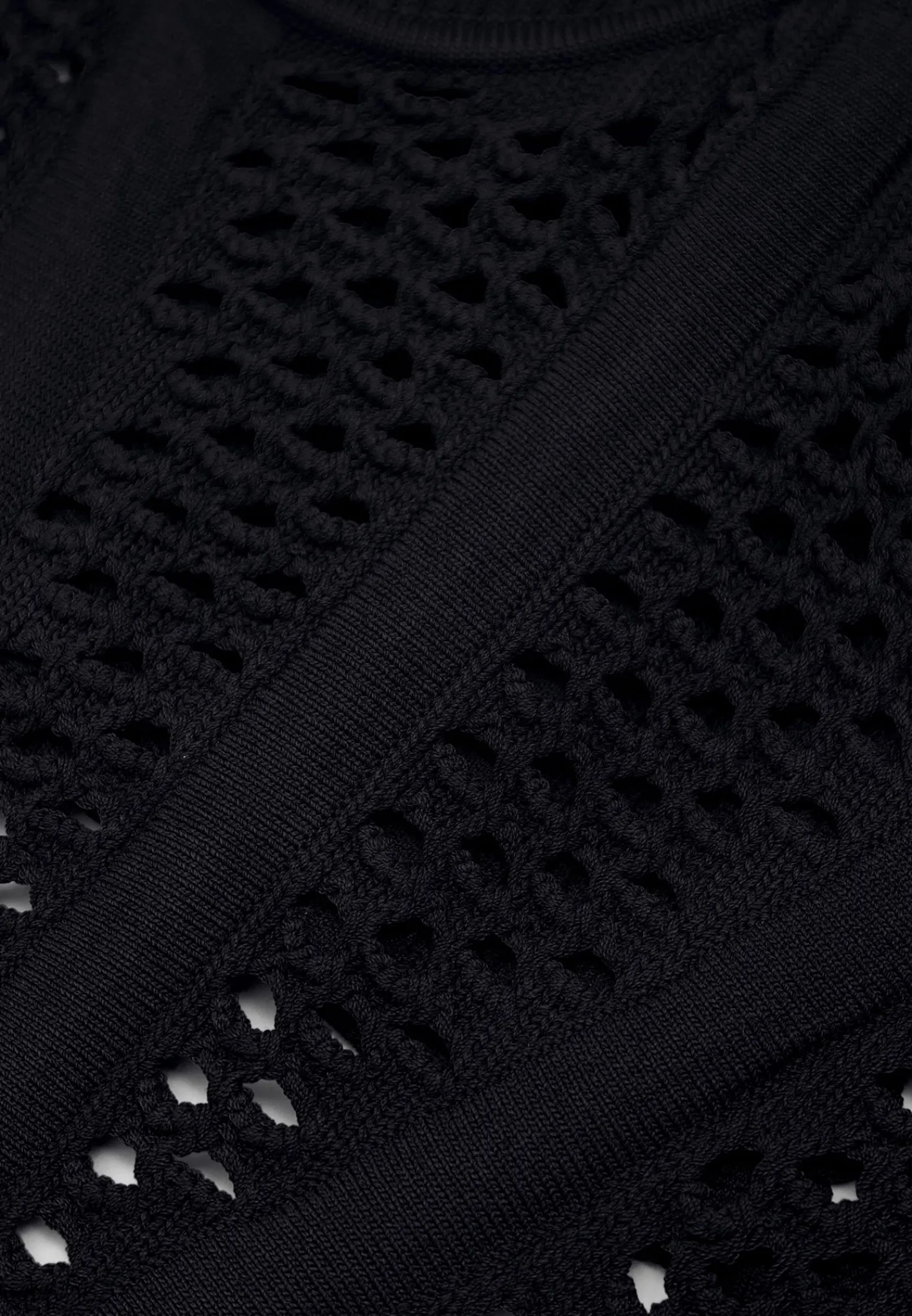 Crochet Knit Corset Top -^Manière De Voir Discount