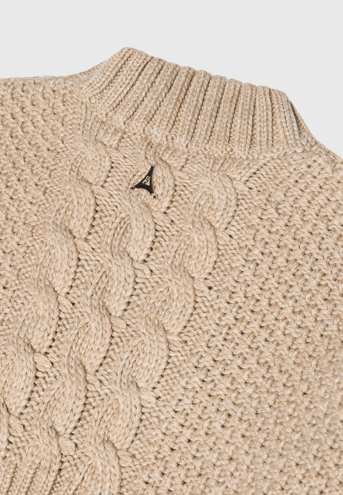 Cropped Cable Knit Jumper -^Manière De Voir Clearance
