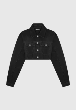 Cropped Tacked Sleeve Jacket -^Manière De Voir Clearance
