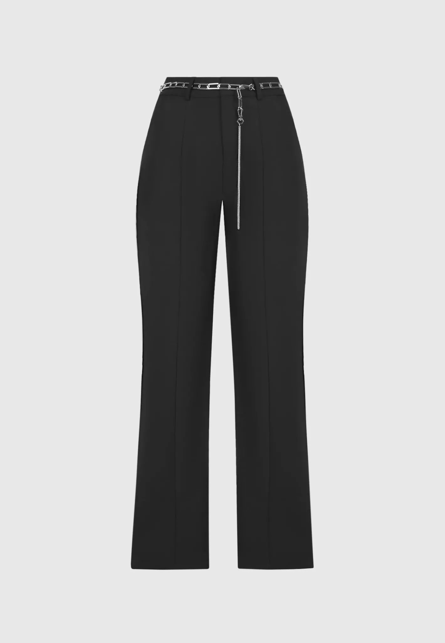Cut Out Flared Trousers with Chain Belt -^Manière De Voir Outlet