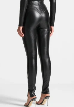 Debossed Contour Leggings -^Manière De Voir Discount