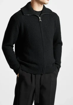 Diagonal Knit Cardigan -^Manière De Voir Online
