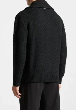 Diagonal Knit Cardigan -^Manière De Voir Online