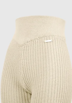 Distressed Knitted Cycling Shorts -^Manière De Voir New
