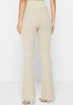 Distressed Knitted Fit and Flare Leggings -^Manière De Voir Sale