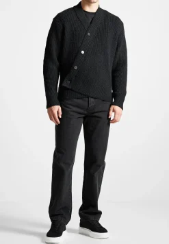 Double Breasted Brushed Knit Cardigan -^Manière De Voir Fashion
