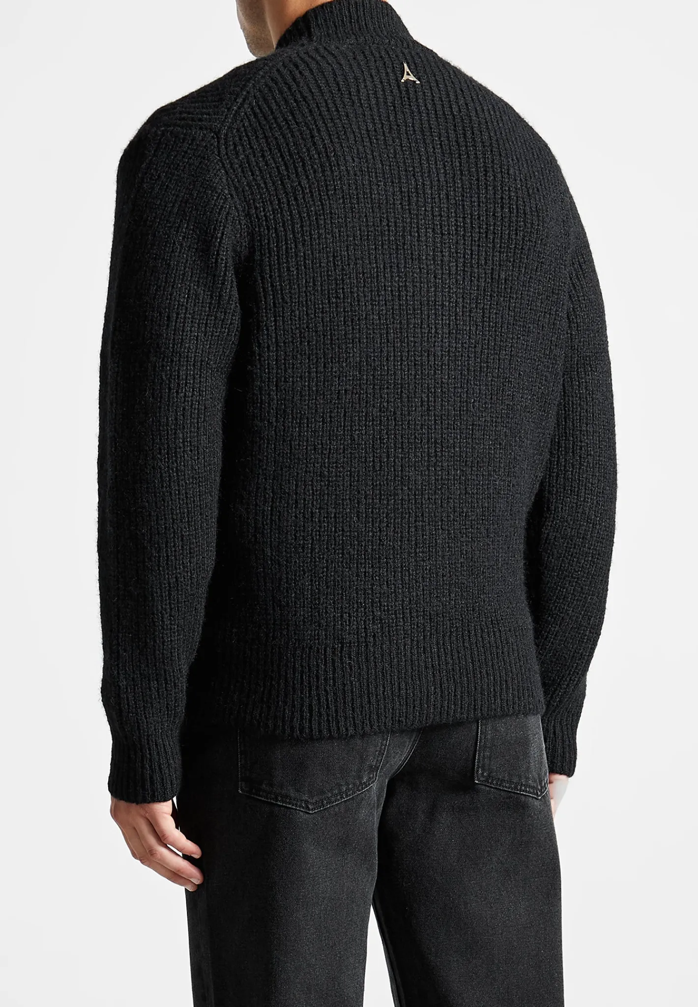 Double Breasted Brushed Knit Cardigan -^Manière De Voir Fashion