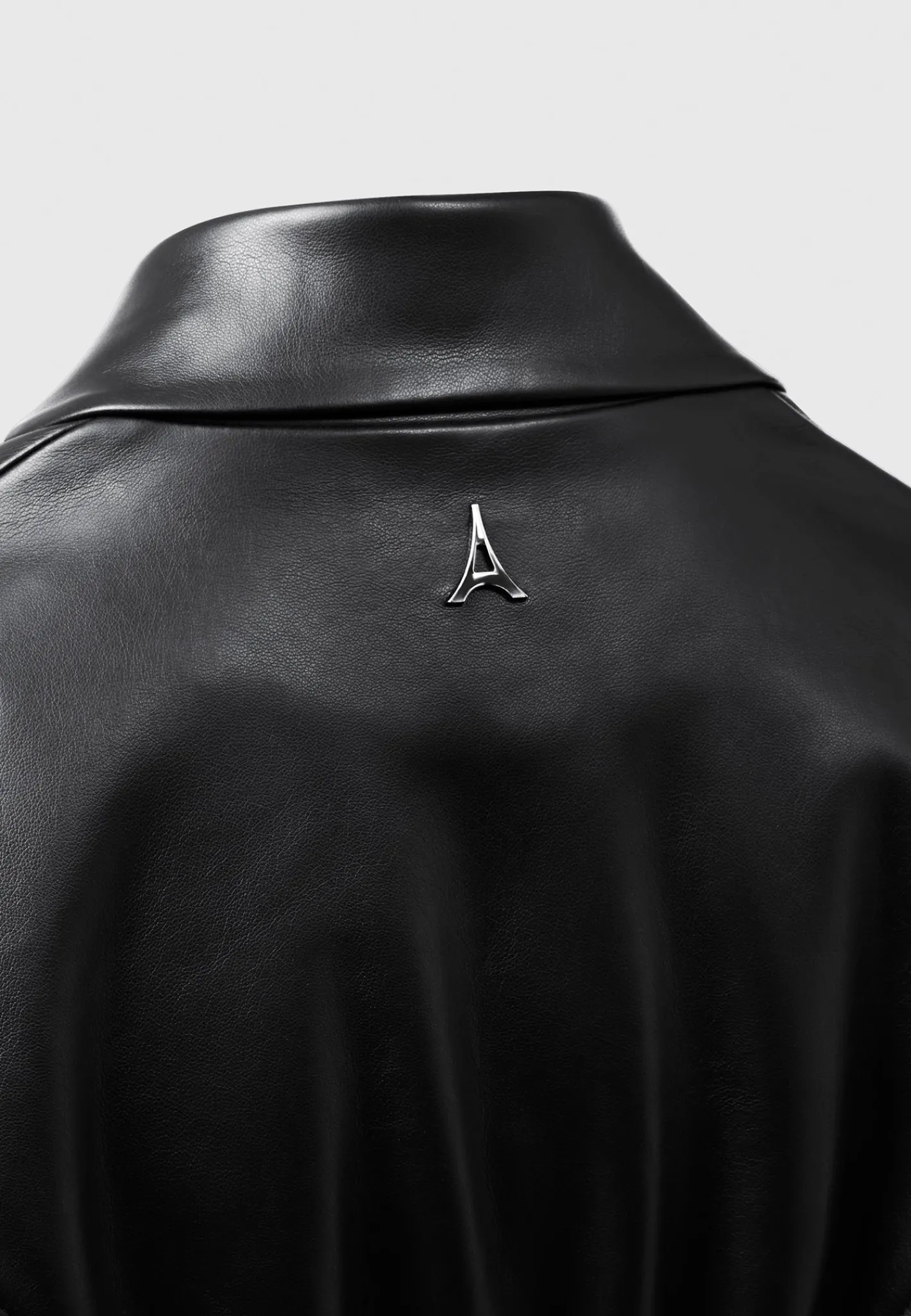 Double Breasted Vegan Leather Blazer Dress -^Manière De Voir Outlet