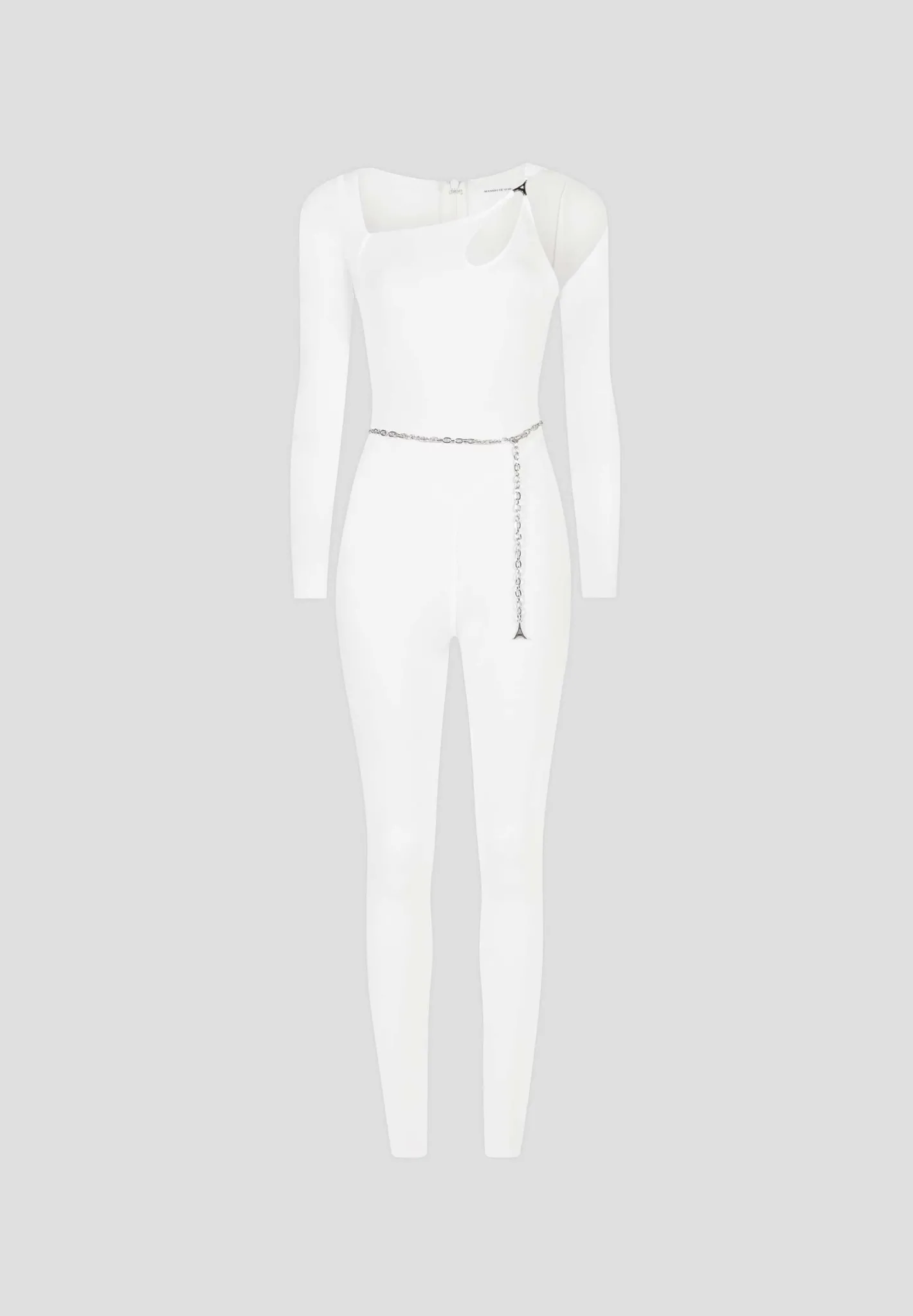 Eiffel Chain Detail Jumpsuit - Off White^Manière De Voir Clearance