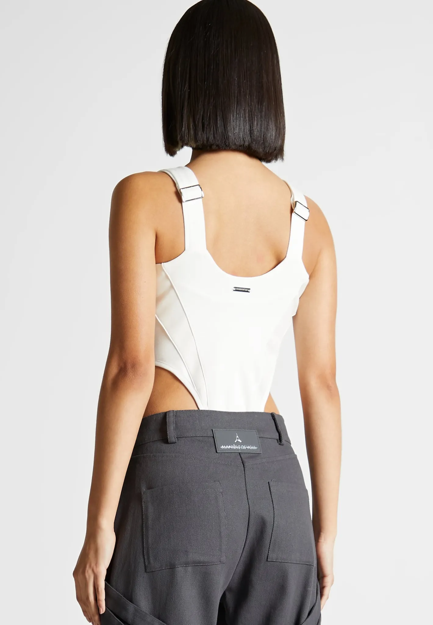 Eiffel Detail High Leg Bodysuit -^Manière De Voir Sale