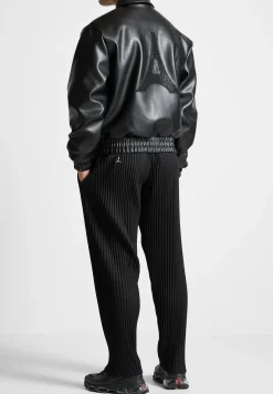 Eiffel Rhinestone Varsity Jacket -^Manière De Voir Fashion