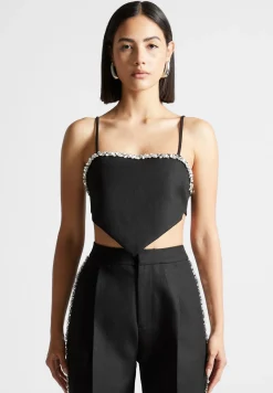 Embellished Handkerchief Top -^Manière De Voir Online