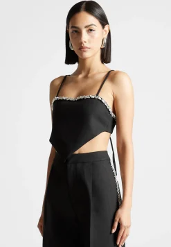 Embellished Handkerchief Top -^Manière De Voir Online