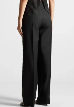Embellished Tailored Trousers -^Manière De Voir Fashion