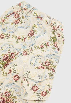 Floral Jacquard High Waisted Cargo Pants -^Manière De Voir Online