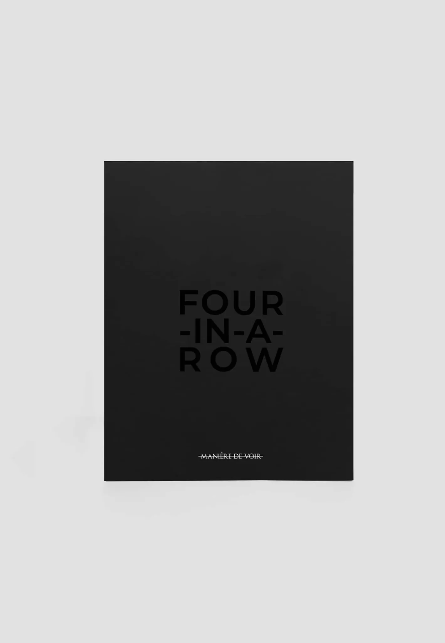 Four-In-A-Row -^Manière De Voir Sale