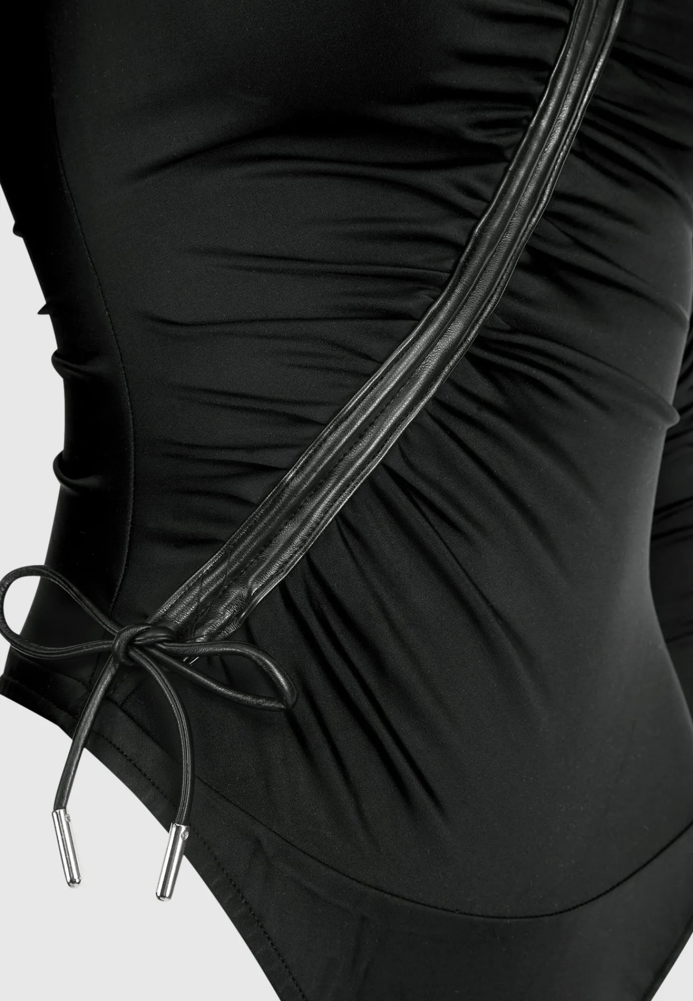 Glove Bodysuit with Ruching -^Manière De Voir Fashion