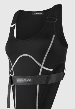 High Leg Reflective Bodysuit -^Manière De Voir Clearance