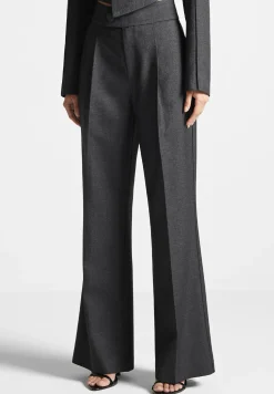 High Waisted Tailored Trousers -^Manière De Voir Discount
