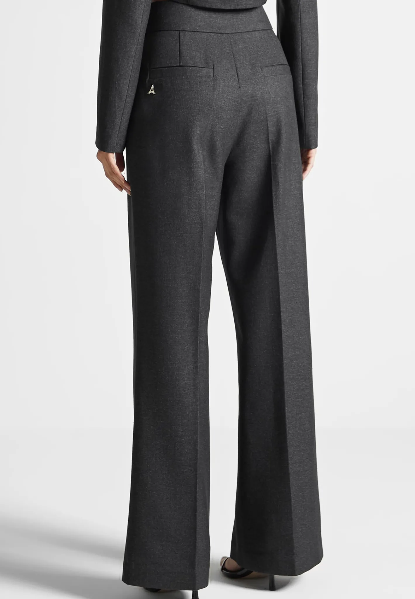 High Waisted Tailored Trousers -^Manière De Voir Discount