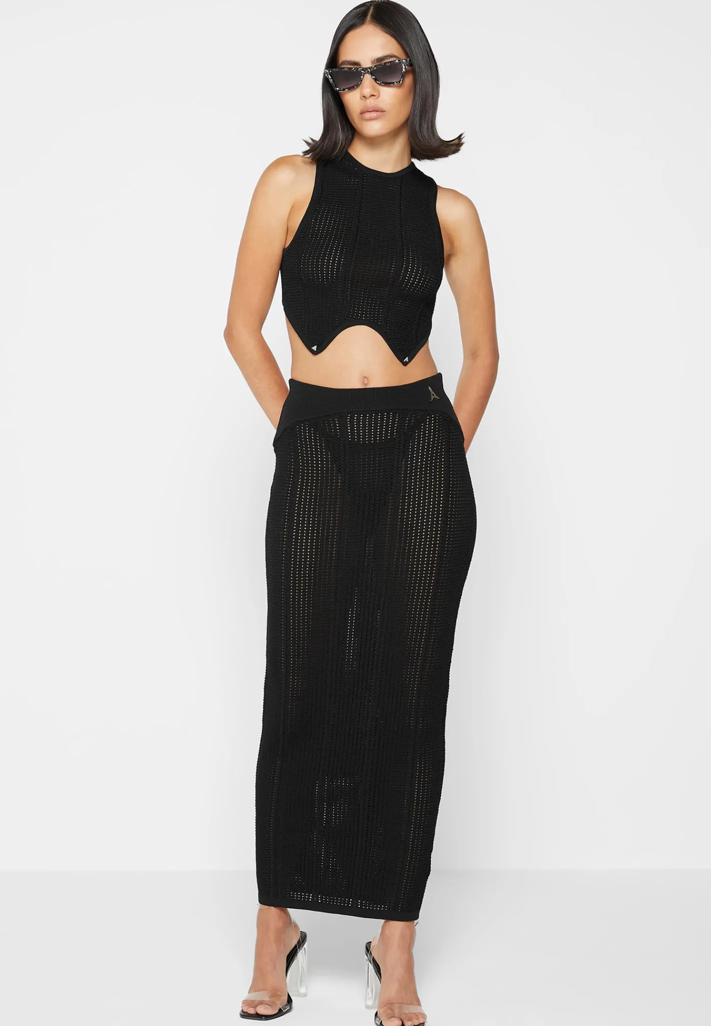 2-In-1 Knitted Midaxi Dress -^Manière De Voir New