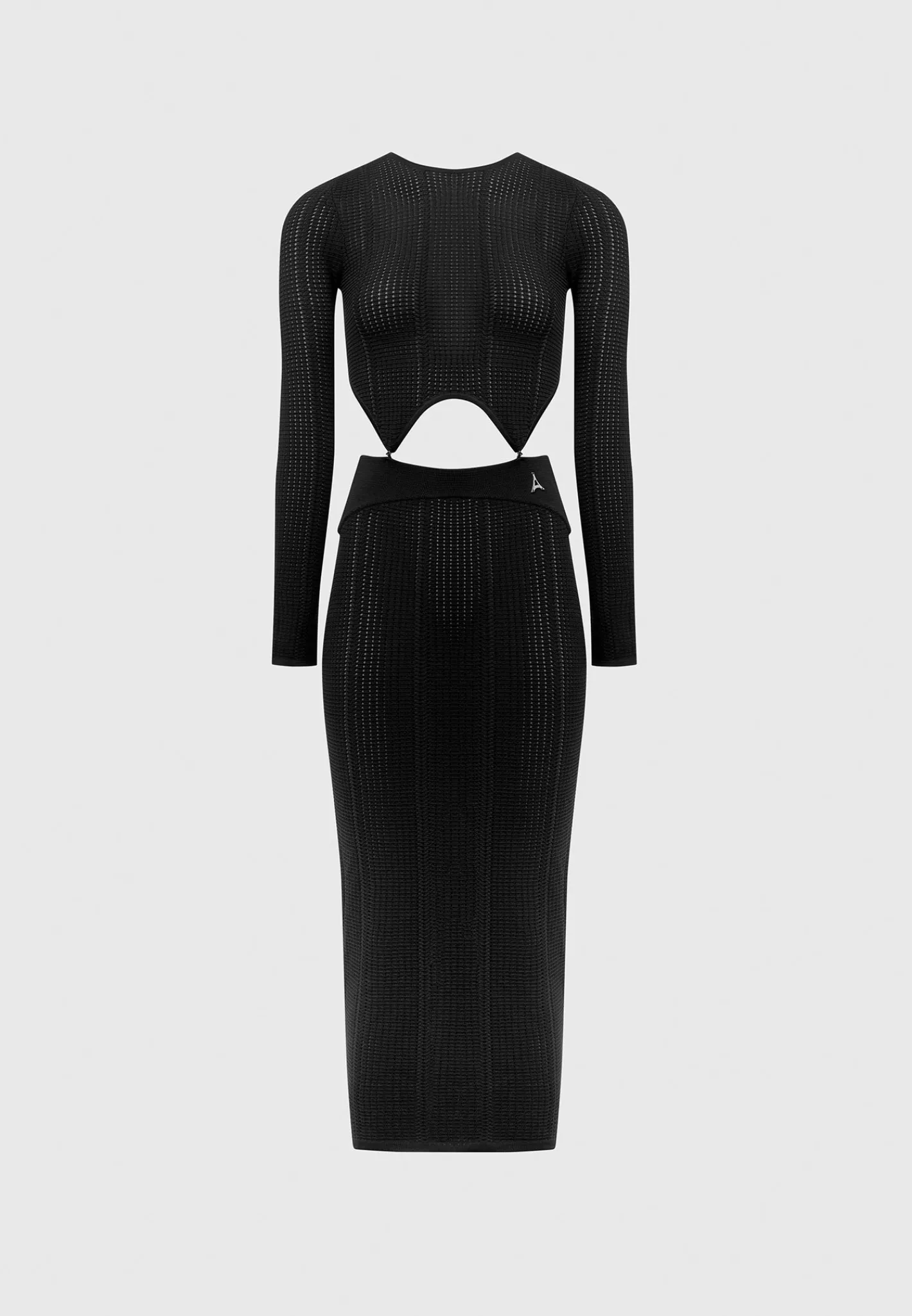2-in-1 Long Sleeve Knitted Midaxi Dress -^Manière De Voir Best