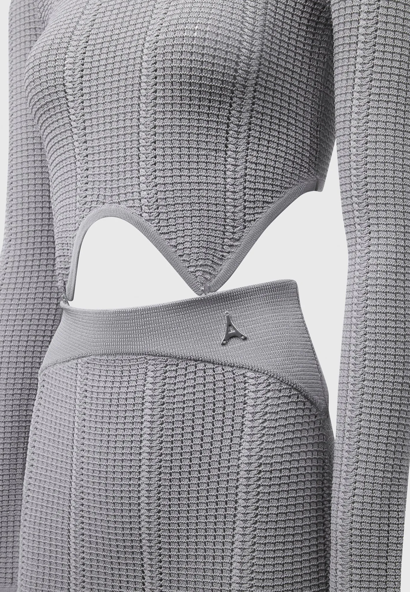 2-in-1 Long Sleeve Knitted Midaxi Dress -^Manière De Voir Discount