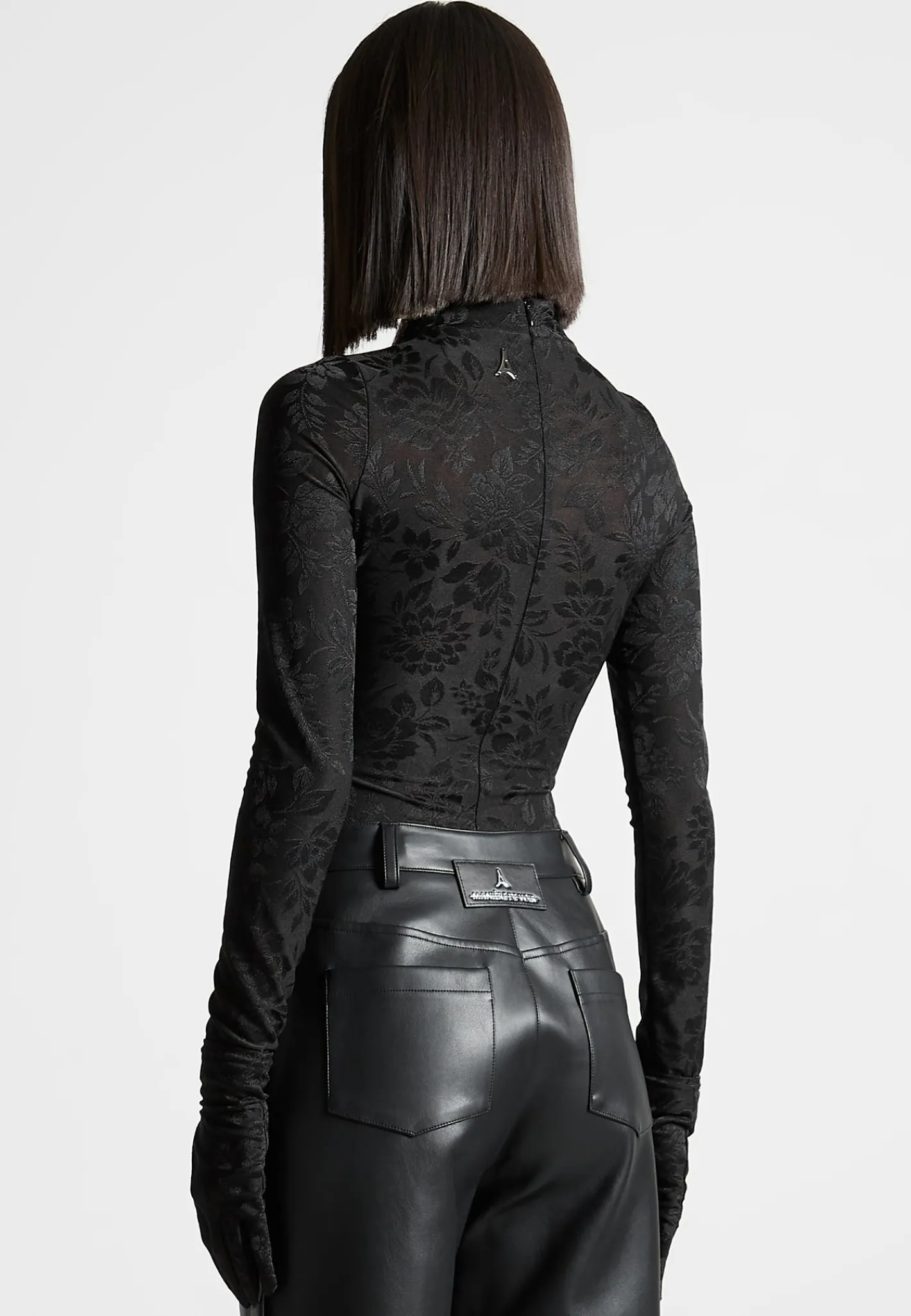 Jacquard Bodysuit with Gloves -^Manière De Voir Discount