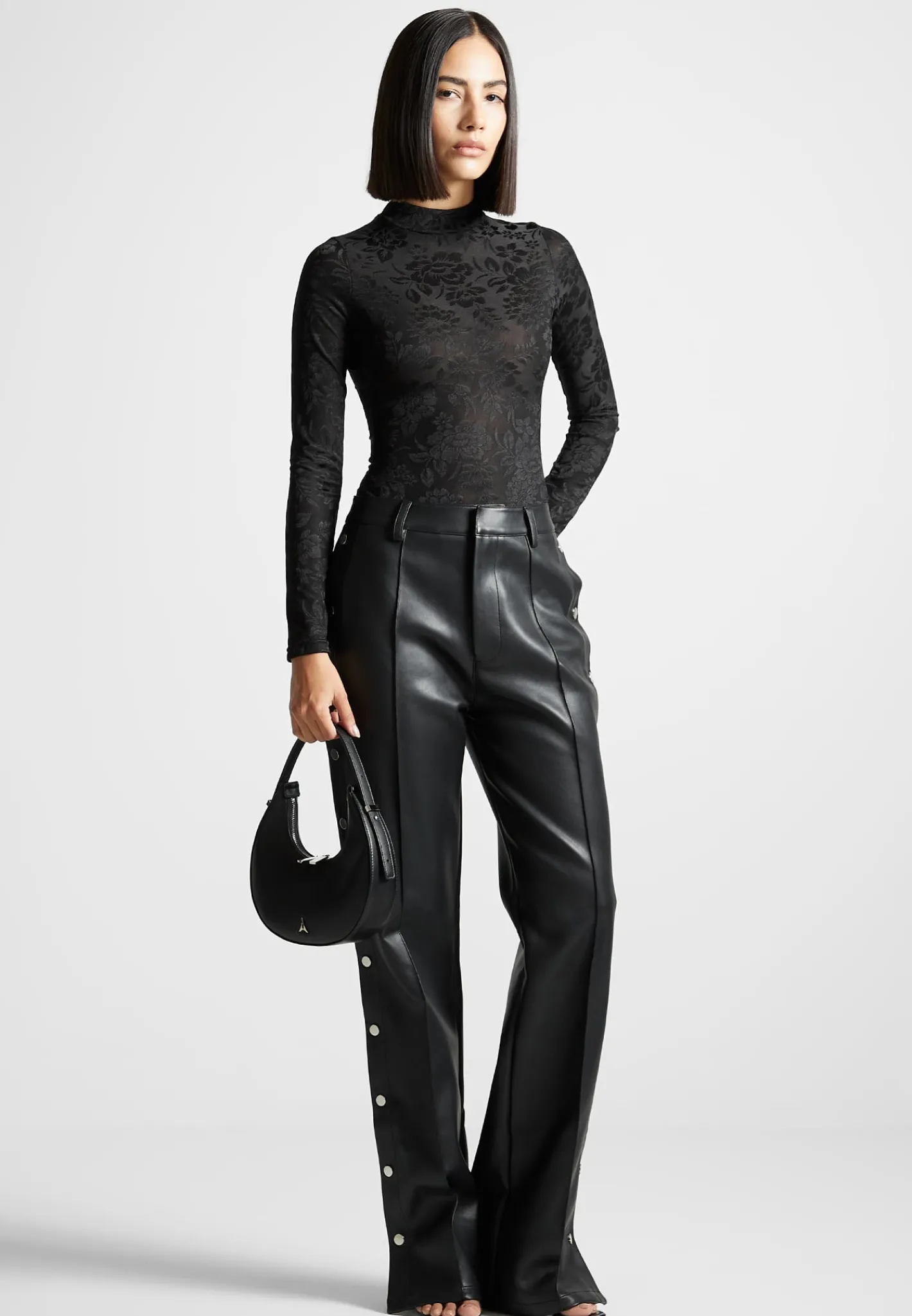 Jacquard Bodysuit with Gloves -^Manière De Voir Discount