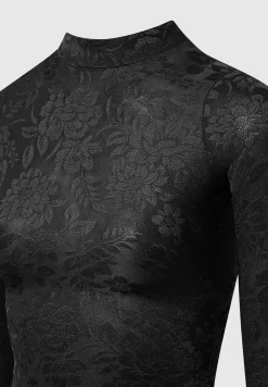 Jacquard Bodysuit with Gloves -^Manière De Voir Discount