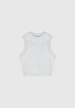 Jersey Racer Crop Top -^Manière De Voir Clearance