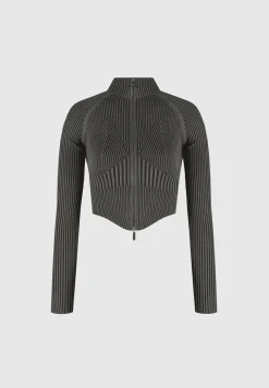 Knitted Backless Corset Top -^Manière De Voir Hot