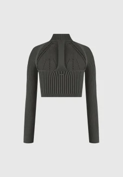 Knitted Backless Corset Top -^Manière De Voir Hot